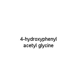 4-hydroxyphenyl acetyl glycine